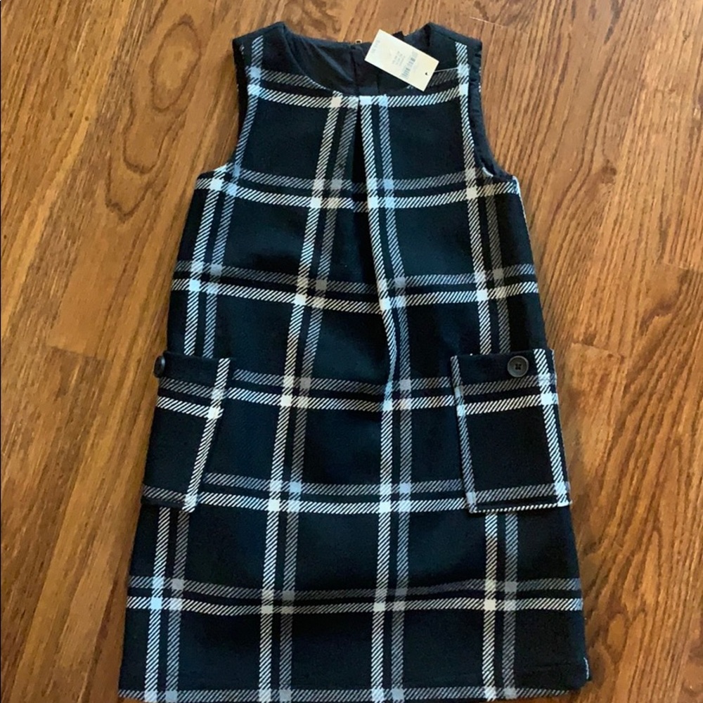 Baby GAP Wool Plaid Girls Dress